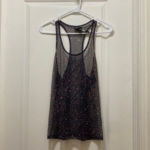 Victoria’s Secret leopard print tank top size small NWT
